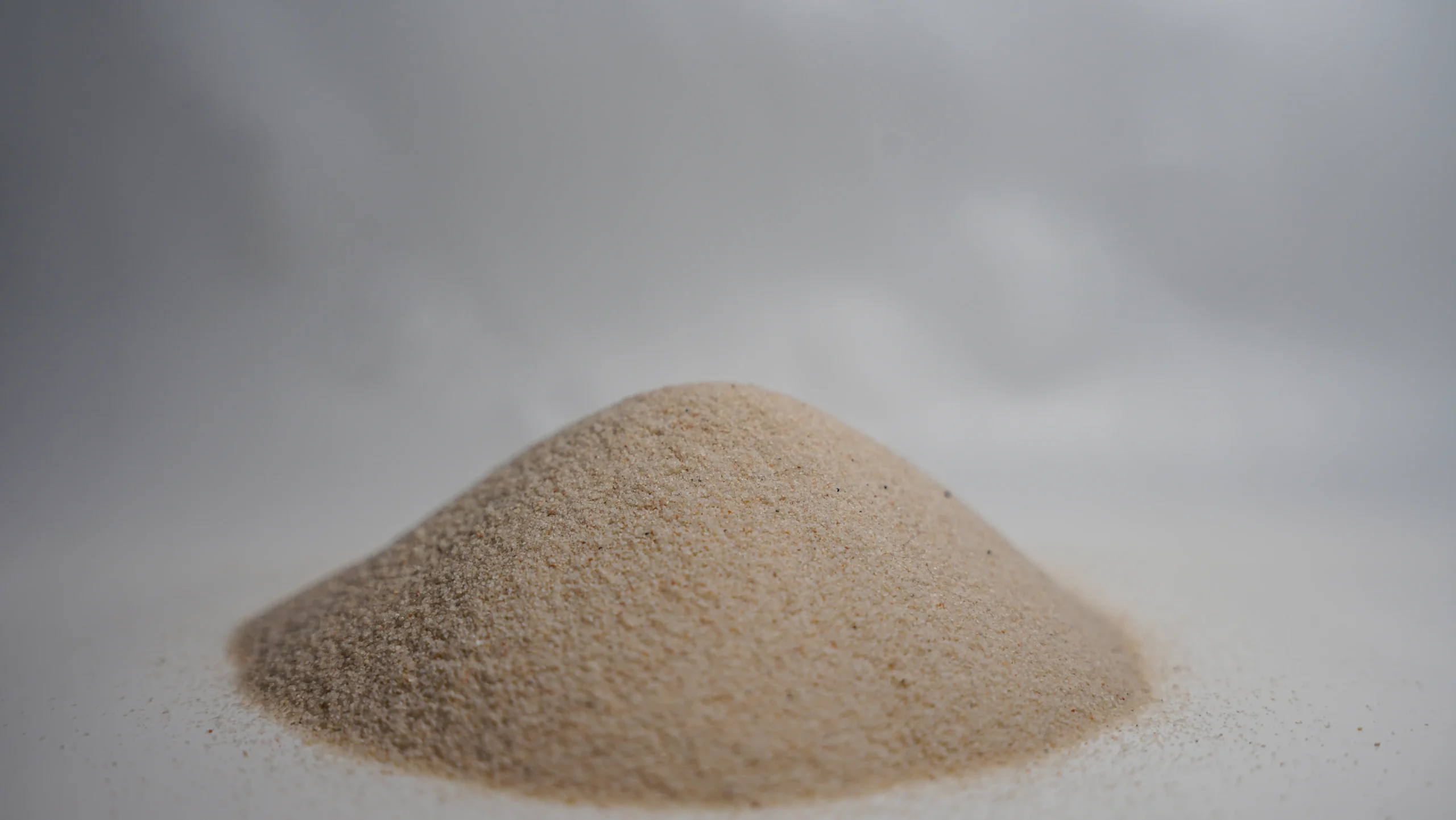 A mound of light brown powder