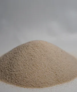 A mound of light brown powder