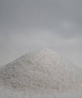 A mound of white powder
