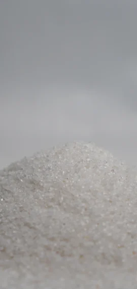 A mound of white powder