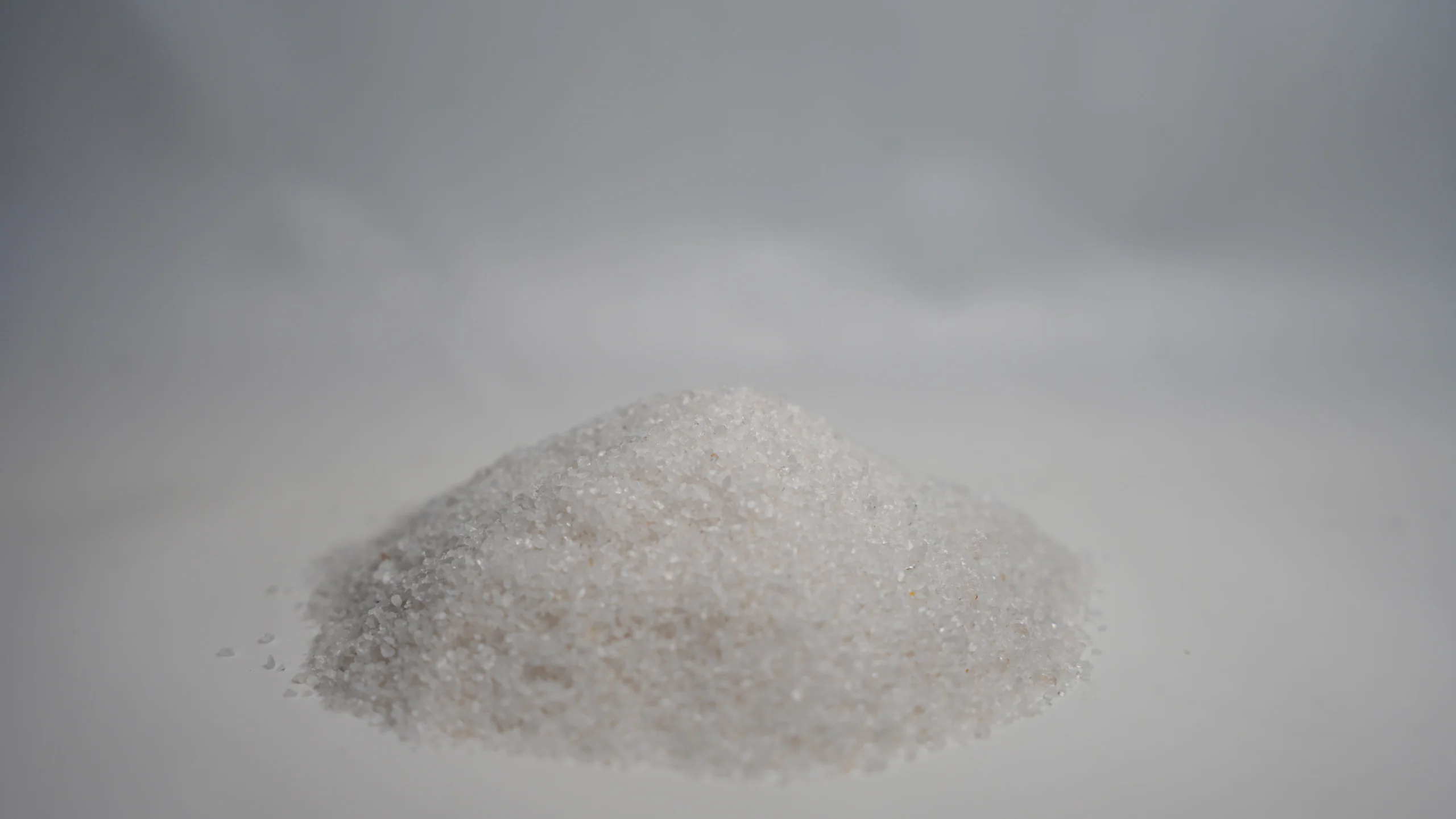 A mound of white powder