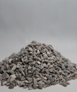 A mound of white chips