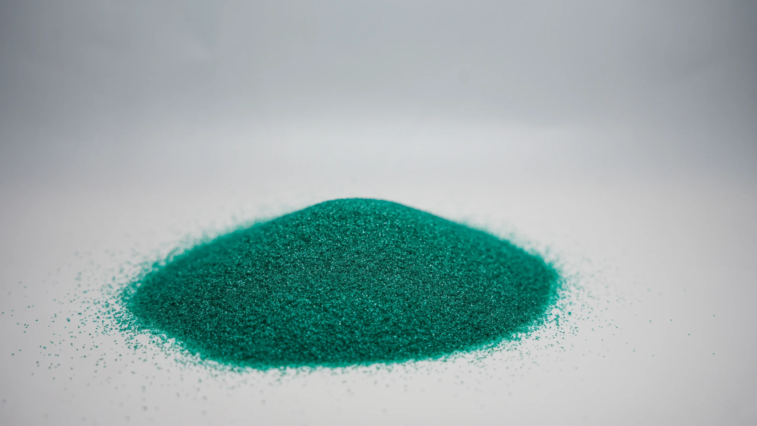 A small mound of fine sand