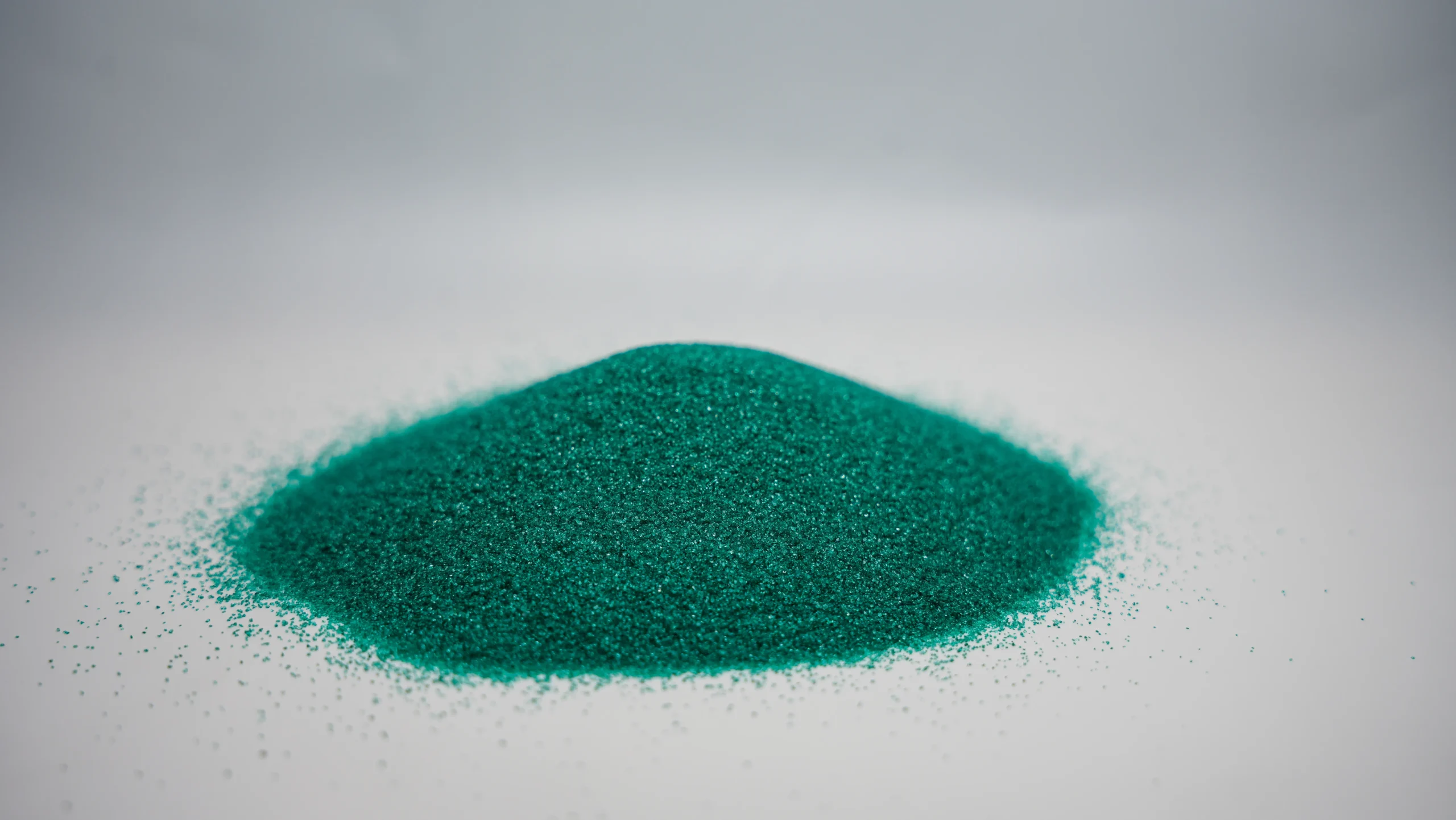 A small mound of fine sand