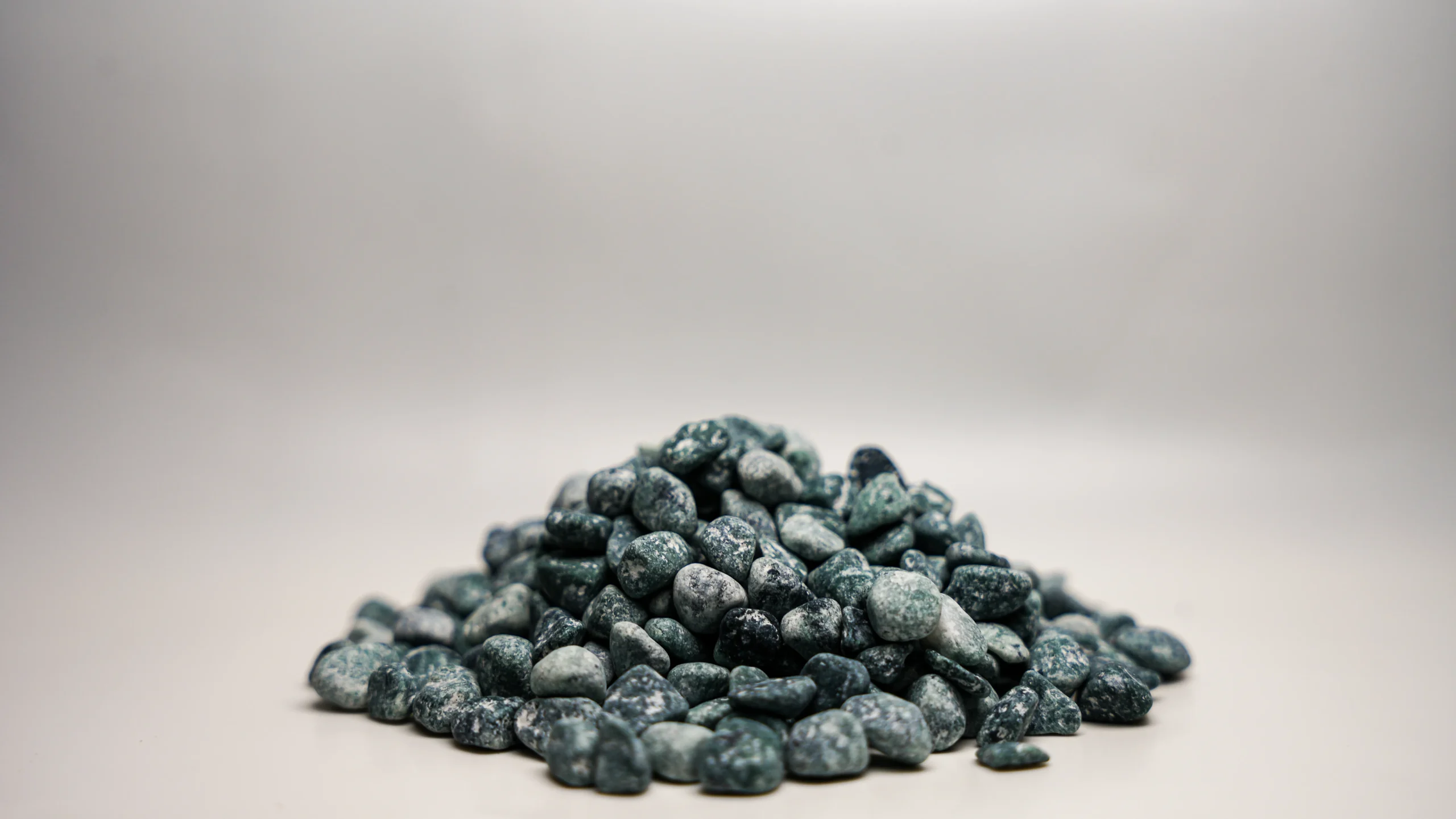 a pile of small rocks