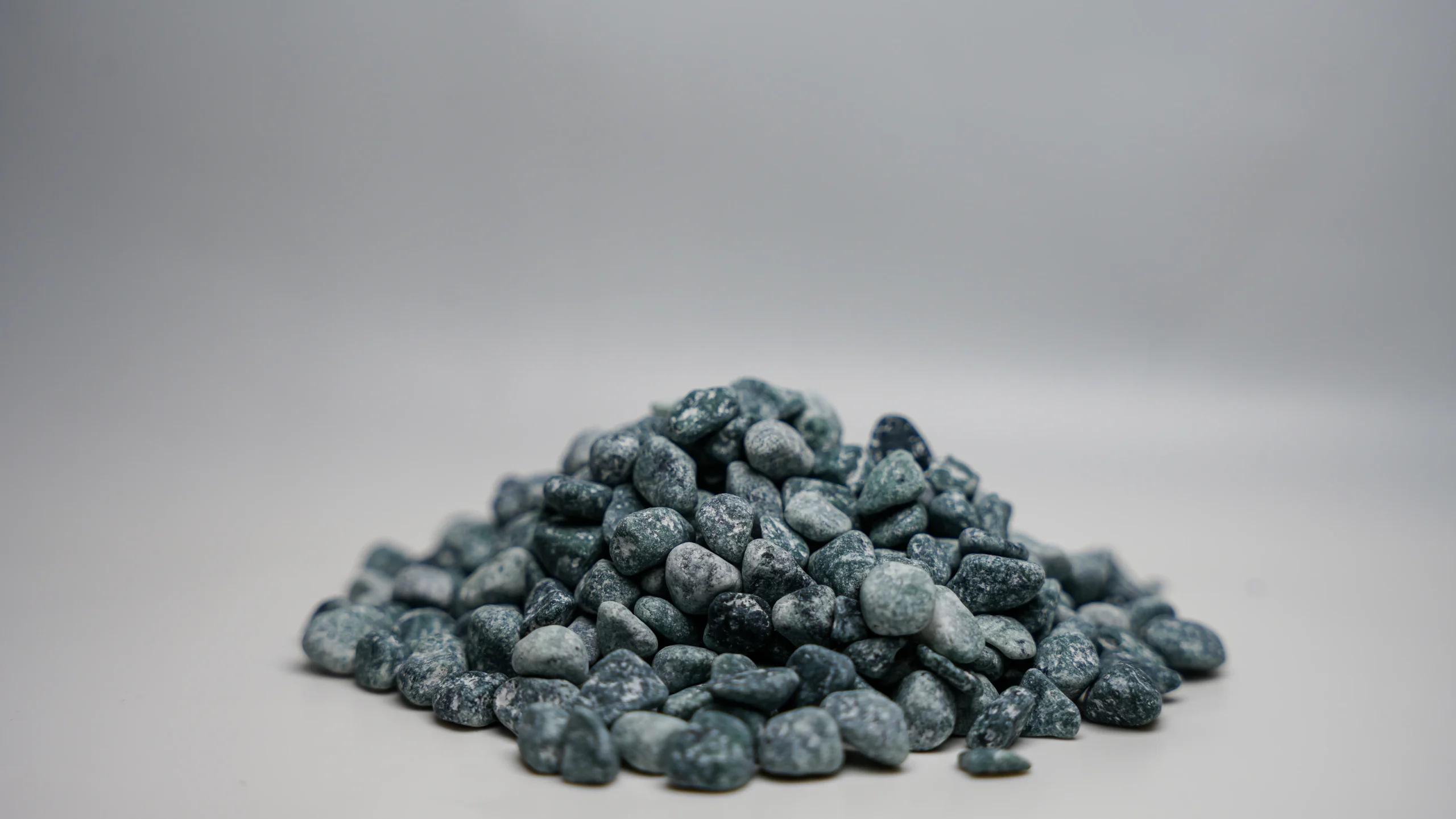 a pile of small rocks