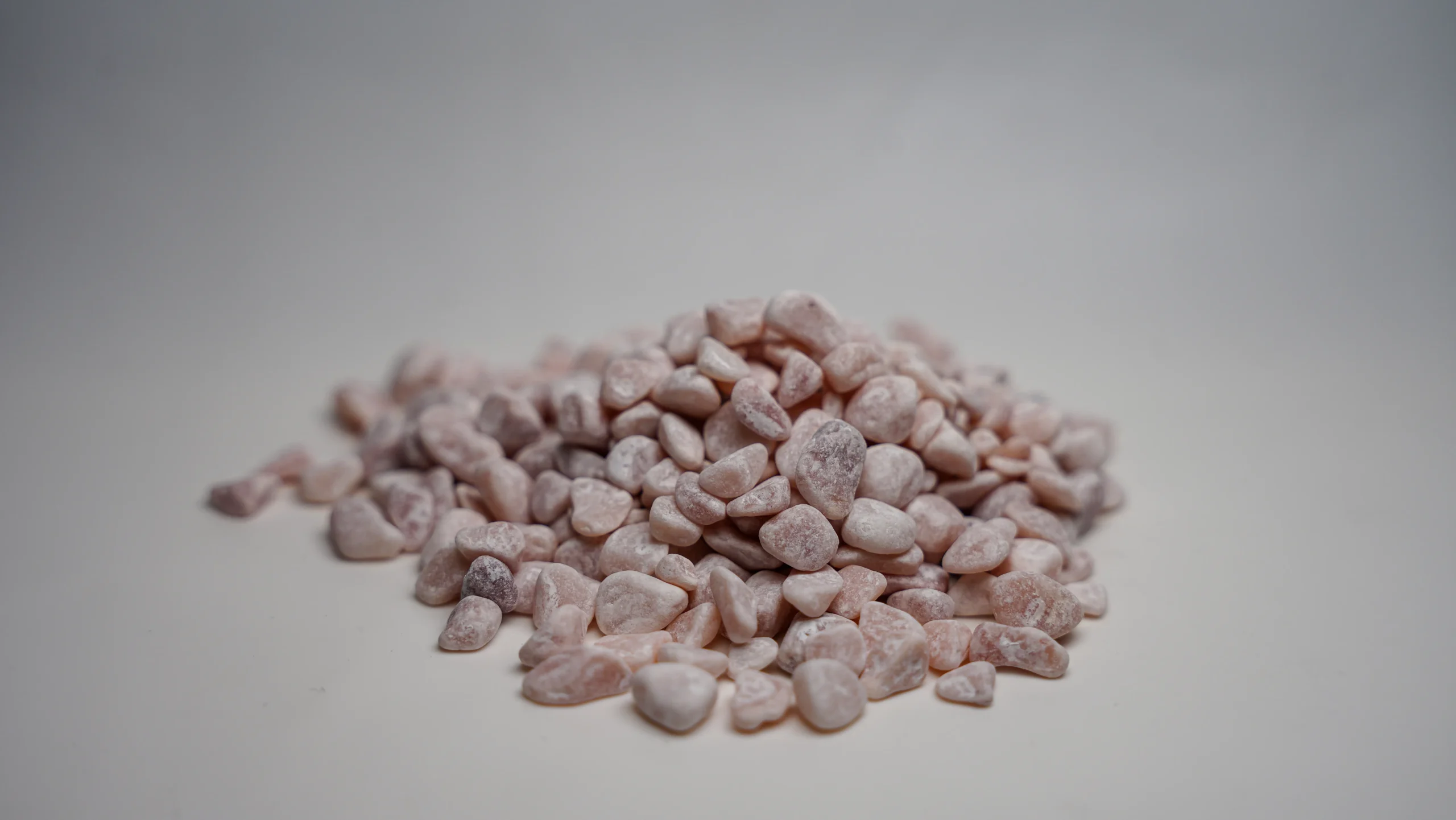 a pile of small rocks